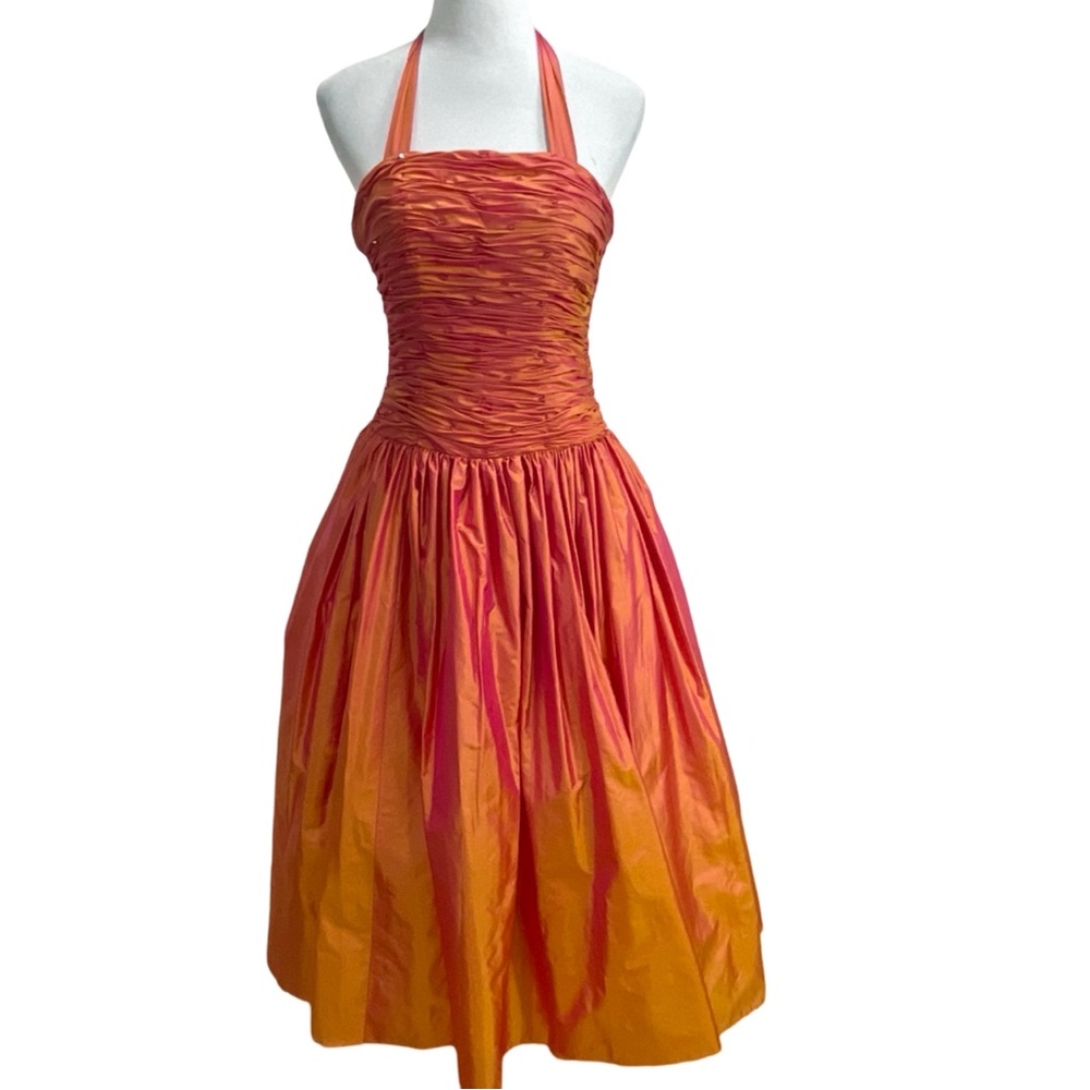 Elena Du Vale Couture Halter Gown